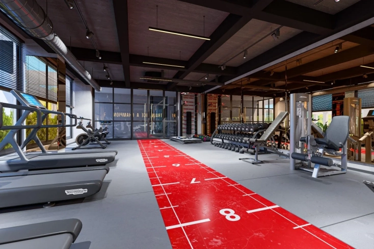 Пентхаус 2+1 под ВНЖ, с панорамным видом на море и крепость в комплексе в районе Клеопатра