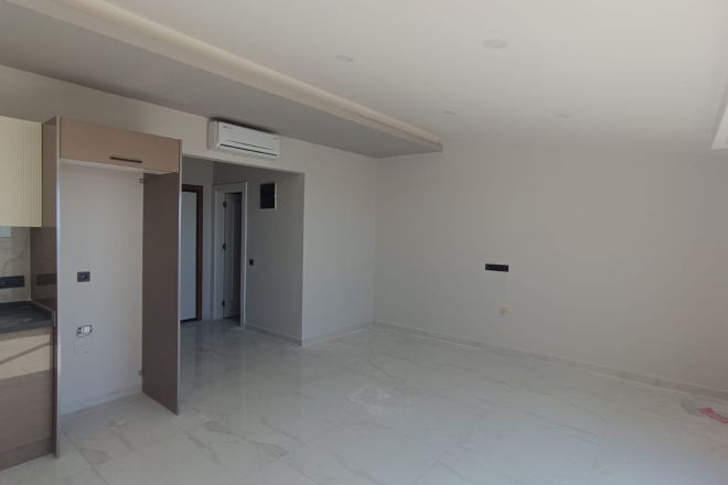 Пентхаус 2+1 под ВНЖ, с панорамным видом на море и крепость в комплексе в районе Клеопатра