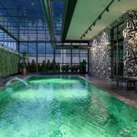 Пентхаус 2+1 под ВНЖ, с панорамным видом на море и крепость в комплексе в районе Клеопатра