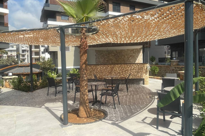 Меблированная квартира 2+1 у моря с роскошной инфраструктурой и рассрочкой на 2 года