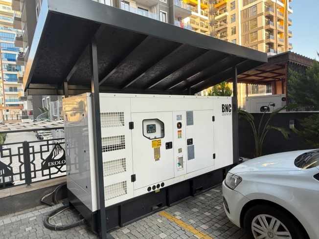 Современная квартира 1+1 с видом на море и горы в Махмутларе по выгодной цене