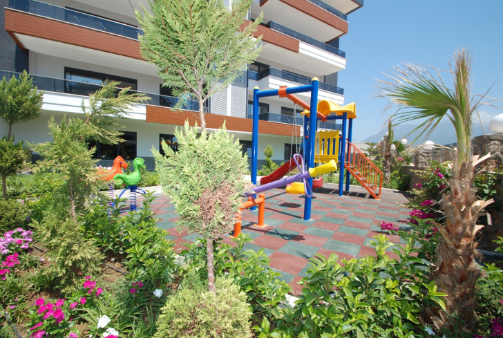 Современная меблированная квартира 1+1 в районе, Оба — 800 м до моря. Подходит под ВНЖ