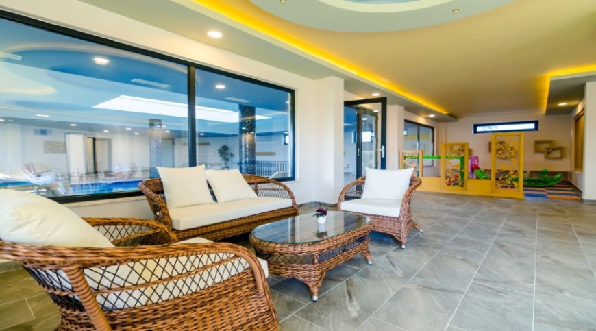 Современная меблированная квартира 1+1 в районе, Оба — 800 м до моря. Подходит под ВНЖ