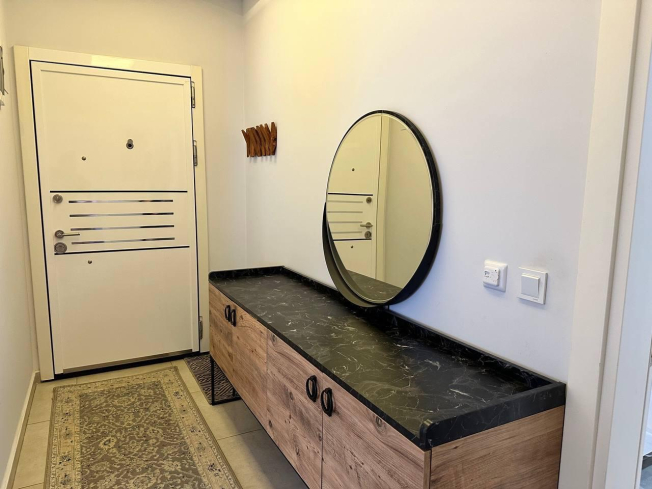 Современная меблированная квартира 1+1 в районе, Оба — 800 м до моря. Подходит под ВНЖ