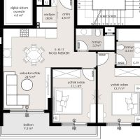 Современные квартиры в престижном районе Обагёль, Аланья — 450 м до моря, техника Bosch, комфорт премиум-класса
