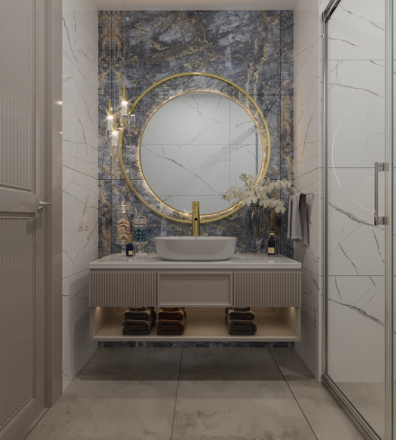 Элитные квартиры 1+1  в центре Аланьи, район Оба — 300 м до моря, люкс-инфраструктура, подходит для ВНЖ