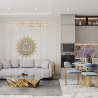 Элитные квартиры 1+1  в центре Аланьи, район Оба — 300 м до моря, люкс-инфраструктура, подходит для ВНЖ