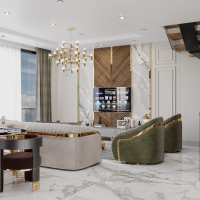 Элитные квартиры 1+1  в центре Аланьи, район Оба — 300 м до моря, люкс-инфраструктура, подходит для ВНЖ