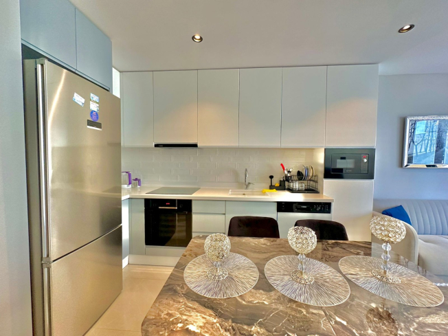 Стильная квартира 1+1 в 300 м от моря с роскошной инфраструктурой и готовая к сдаче в аренду