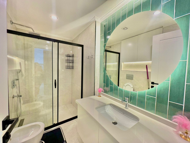 Стильная квартира 1+1 в 300 м от моря с роскошной инфраструктурой и готовая к сдаче в аренду