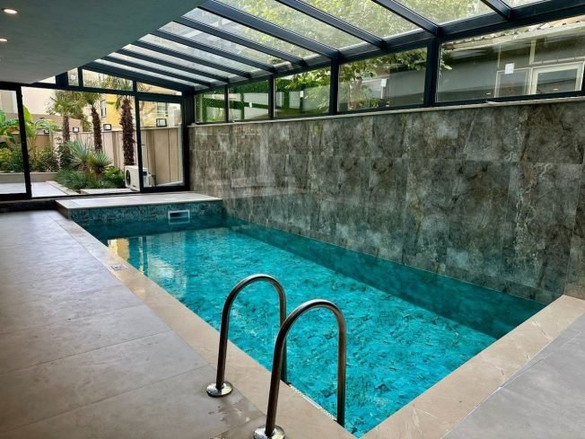 Стильная квартира 1+1 в 300 м от моря с роскошной инфраструктурой и готовая к сдаче в аренду