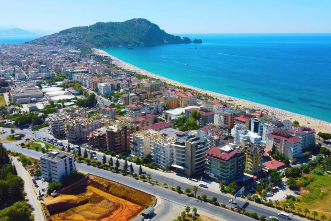 Стильная квартира 1+1 в 300 м от моря с роскошной инфраструктурой и готовая к сдаче в аренду