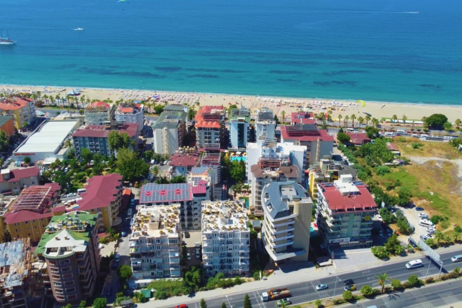 Стильная квартира 1+1 в 300 м от моря с роскошной инфраструктурой и готовая к сдаче в аренду