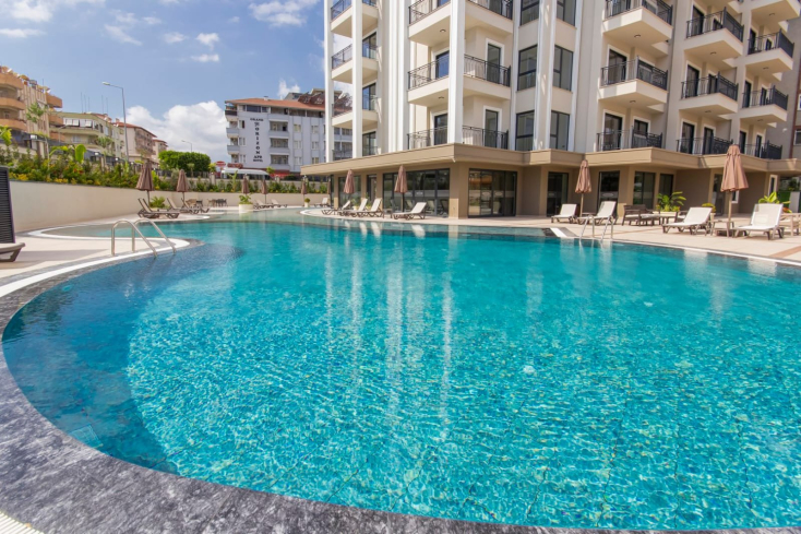 Меблированная 1+1 у моря в престижном районе c возможностью получения  ВНЖ