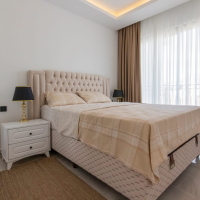 Меблированная 1+1 у моря в престижном районе c возможностью получения  ВНЖ