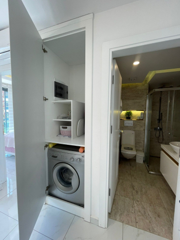 Современная 1+1 в центре Алании — готова к проживанию, подходит под ВНЖ, всего 600 м до моря