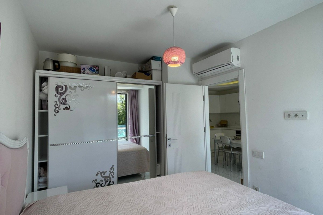 Современная 1+1 в центре Алании — готова к проживанию, подходит под ВНЖ, всего 600 м до моря