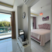 Современная 1+1 в центре Алании — готова к проживанию, подходит под ВНЖ, всего 600 м до моря