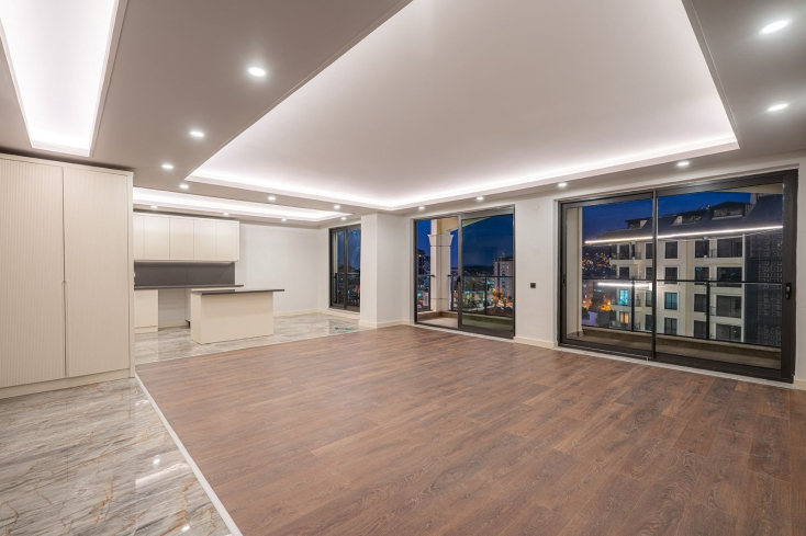 Элитная 3+1 квартира 150 м² с панорамными видами на море и горы — ПОД ГРАЖДАНСТВО