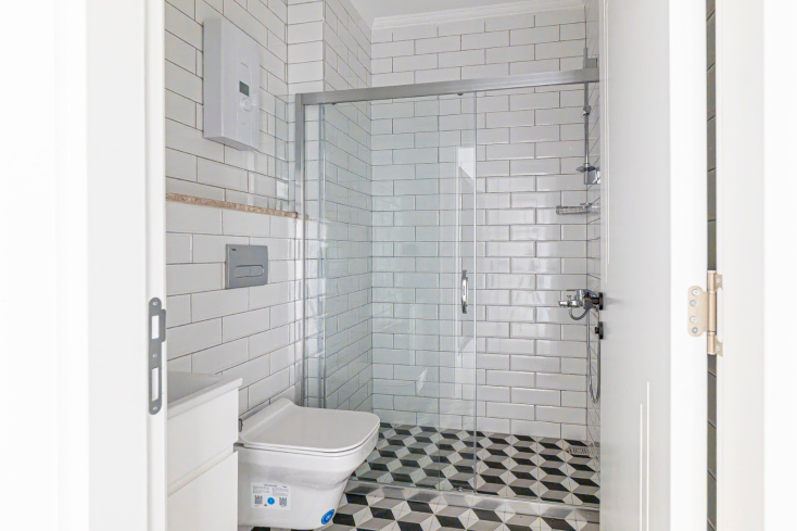 Стильная квартира 1+1 рядом с пляжем Клеопатра — новострой с бассейном