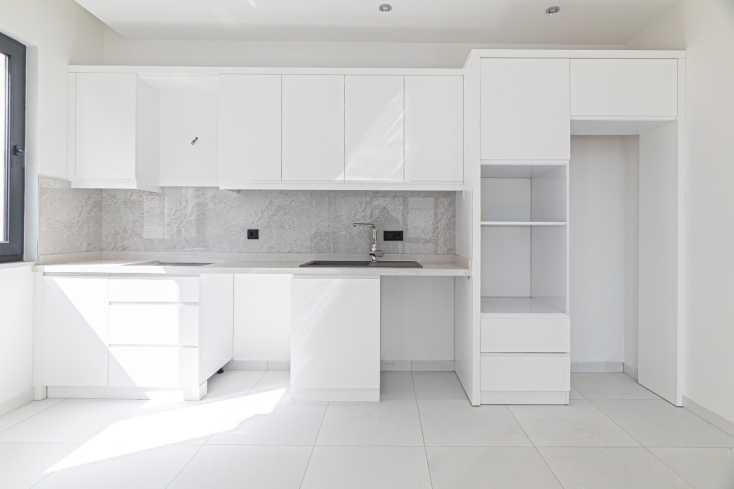 Стильная квартира 1+1 рядом с пляжем Клеопатра — новострой с бассейном