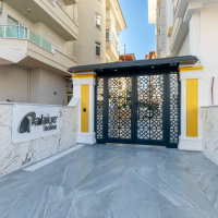 Стильная квартира 1+1 рядом с пляжем Клеопатра — новострой с бассейном