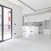 Стильная квартира 1+1 рядом с пляжем Клеопатра — новострой с бассейном