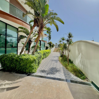 Квартира 1+1 на первой береговой линии в Оба — 50 м до песчаного пляжа, супер-цена