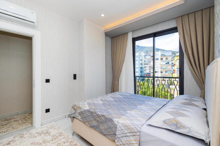 Красивая квартира  1+1 в центре Клеопатры — рядом с пляжем, с бассейнами и инфраструктурой 5★