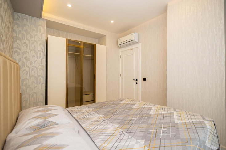 Красивая квартира  1+1 в центре Клеопатры — рядом с пляжем, с бассейнами и инфраструктурой 5★