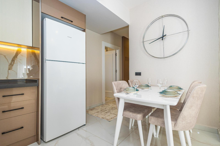 Красивая квартира  1+1 в центре Клеопатры — рядом с пляжем, с бассейнами и инфраструктурой 5★