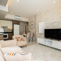 Красивая квартира  1+1 в центре Клеопатры — рядом с пляжем, с бассейнами и инфраструктурой 5★