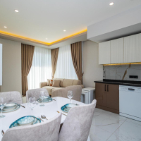 Красивая квартира  1+1 в центре Клеопатры — рядом с пляжем, с бассейнами и инфраструктурой 5★