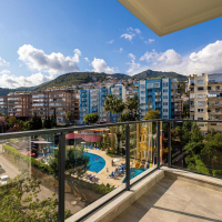 Красивая квартира  1+1 в центре Клеопатры — рядом с пляжем, с бассейнами и инфраструктурой 5★