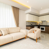 Красивая квартира  1+1 в центре Клеопатры — рядом с пляжем, с бассейнами и инфраструктурой 5★