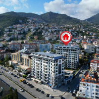 Красивая квартира  1+1 в центре Клеопатры — рядом с пляжем, с бассейнами и инфраструктурой 5★