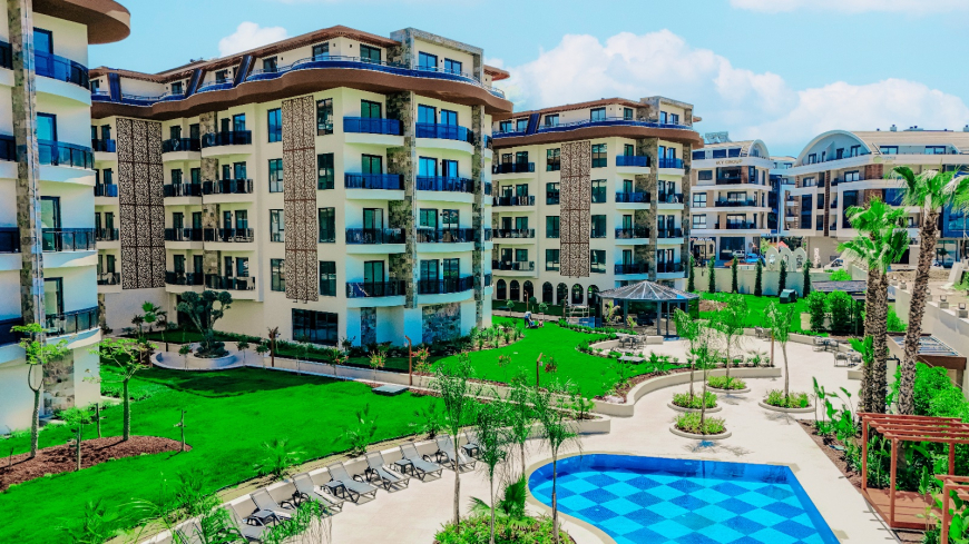 Квартира 1+1 в элитной резиденции Оба — отличный выбор для инвестиций