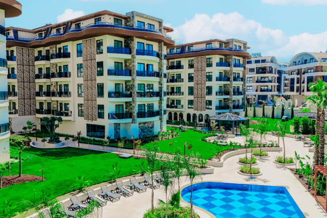 Квартира 1+1 в элитной резиденции Оба — отличный выбор для инвестиций