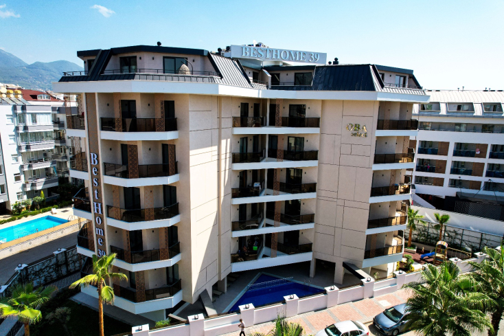 Готовая квартира 1+1 у моря в престижной Оба — меблированный вариант