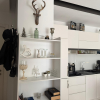 Современная меблированная квартира 1+1 в 100 метрах от моря в Обе