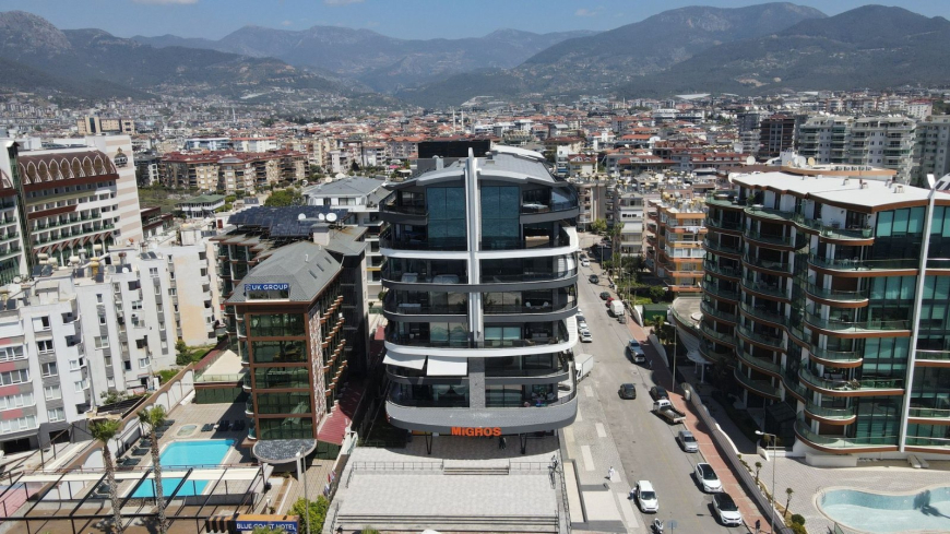 Премиальная квартира 2+1 для гражданства на первой береговой линии в Оба