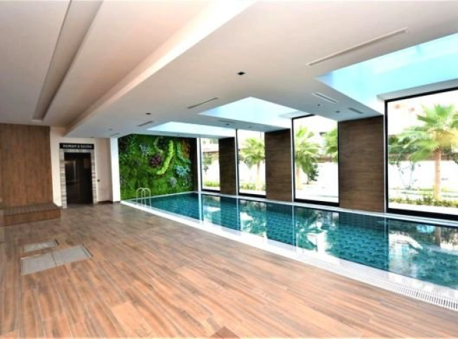 Премиальная квартира 2+1 для гражданства на первой береговой линии в Оба