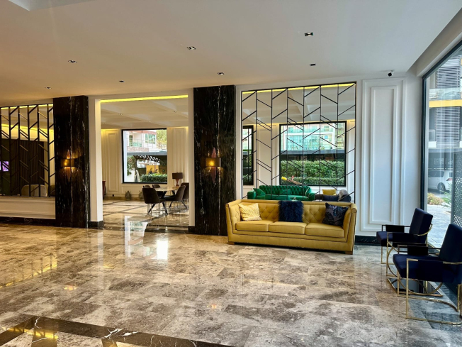 Премиальная квартира 2+1 для гражданства на первой береговой линии в Оба