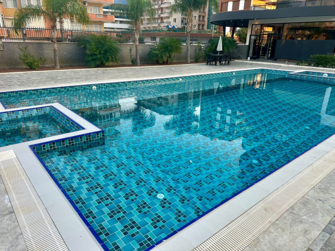 Премиальная квартира 2+1 для гражданства на первой береговой линии в Оба