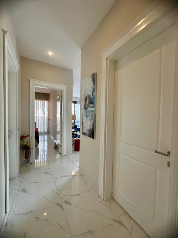 Премиальная квартира 2+1 для гражданства на первой береговой линии в Оба