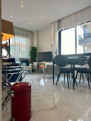 Премиальная квартира 2+1 для гражданства на первой береговой линии в Оба