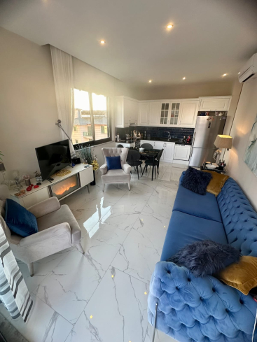 Премиальная квартира 2+1 для гражданства на первой береговой линии в Оба