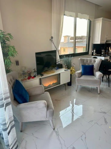 Премиальная квартира 2+1 для гражданства на первой береговой линии в Оба