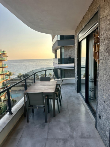 Премиальная квартира 2+1 для гражданства на первой береговой линии в Оба