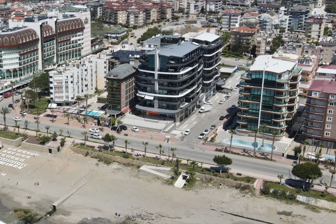 Премиальная квартира 2+1 для гражданства на первой береговой линии в Оба